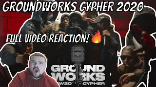 Groundworks Cypher 2020: Unknown T, Digga D, M1llionz, KO, Teeway, DA, Tugz, V9 & more [REACTION!]