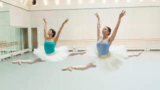 Swan Lake in rehearsal