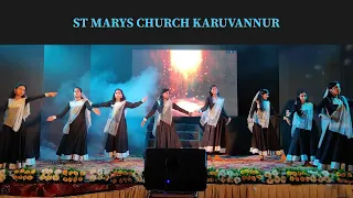 കാറ്റാടി മലയിലെ രക്തപുഷ്പം | ST MARY'S CHURCH KARUVANNUR -ഇടവക ദിനം 2024 -LIGHT FUSION DRAMA