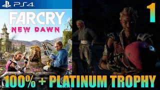 Far Cry New Dawn [59] 100% PS4 Longplay pt.1 + Platinum Trophy