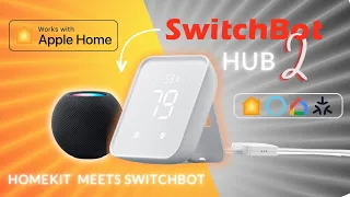 SwitchBot Hub 2! Now supported in HomeKit!