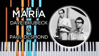 María (Dave Brubeck & Paul Desmond) - Piano Tutorial