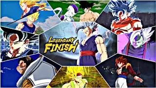 ALL LEGENDARY FINISHED UPTO 5TH ANNIVERSARY IN LANDSCAPE MODE || DRAGON BALL LEGENDS