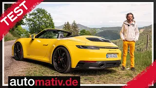 Porsche 911 Carrera GTS Cabriolet (992) als Handschalter im Test und Fahrbericht - AUTOmativ.de