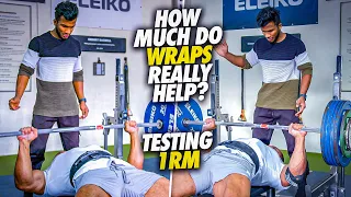 How much do wraps help? 1RM test at 255lb/114kg bodyweight!
