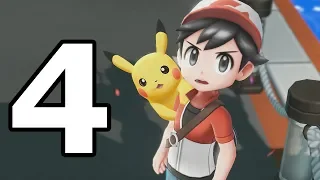 Pokemon Let's Go Pikachu Walkthrough Part 4 - No Commentary Playthrough (Switch)