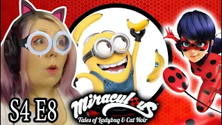 QUEEN BANANA?!? - Miraculous Ladybug S4 E 8 REACTION - Zamber Reacts