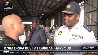 Over R70 million drug bust in Durban Harbour