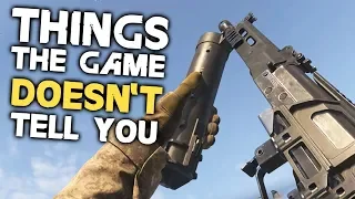 Modern Warfare 2019 - 10 Things The Game DOESN'T TELL YOU