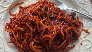 KILL the spaghetti 👀 - Spaghetti all'Assassina  is the best!