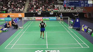 Match point - Vivien Sandorhazi vs Kristin Kuuba - WS, SF - Dutch Open 2021