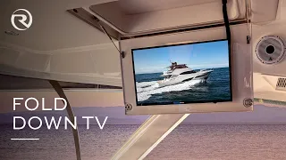 The Ultimate Boating Experience with Riviera - Fold Down TV