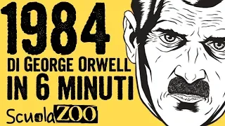 Noccioline #23 - 1984 di George Orwell in 6 MINUTI #ScuolaZoo