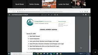 January 11, 2023 Clark County Council Planning Retreat