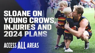 Access All Areas Extra: Sloane on young Crows, injuries and his plans for 2024