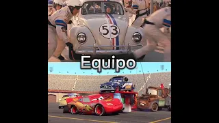 Herbie vs Rayo McQueen #herbie #mcqueen @nicminef6 @danonedasideias