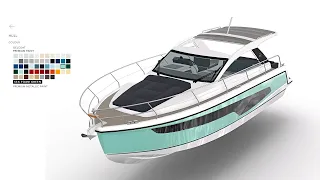 €348,000 Sealine S335 - What's New in 2022? 3D Model Design