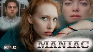 МАНЬЯК сериал с черным юмором и психами