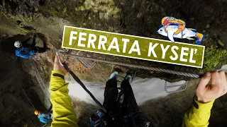 Ferrata KYSEĽ - Slovenský raj 4K | TravelingTunas 🐟