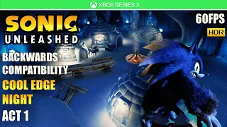 Sonic Unleashed - Cool Edge Night Act 1 [60FPS HDR] [XBOX SERIES X]