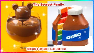 🎃 The Secrect Family 🌈 1000+ Oddly Satisfying Rainbow Cake Decorating Compilation