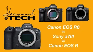 Canon EOS R6 vs Sony a7III vs Canon EOS R