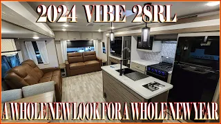 Whats New? 2024 Vibe 28RL Travel Trailer by Forestiver RVs at Couchs RV Nation - Camper Review Tour