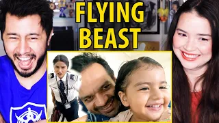 FLYING BEAST | When Mom Leaves Dad & Rashi Alone | Reaction by Jaby Koay & Achara Kirk