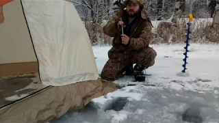 Недорогая замена ввертышам для зимней палатки