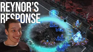 REYNOR Teaches Me How to Beat CANNONRUSH With Zerg