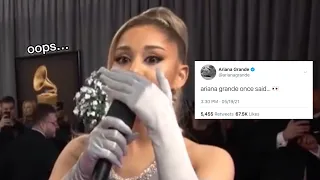 ariana grande once said…