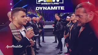 Inner Circle vs The Pinnacle Promo - AEW Blood and Guts