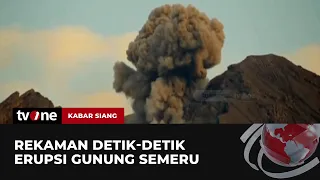 Gunung Semeru Keluarkan Semburan Abu 700 Meter | Kabar Siang tvOne