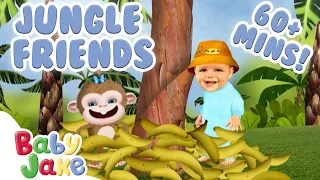 @BabyJakeofficial - Jungle Friends! ❤️🤗🌴 | Anti-Bullying | 1+ HOUR SPECIAL | Yacki Yacki Yoggi