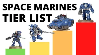 Space Marines Unit Tier List in Warhammer 40K 10th Edition - Strongest + Weakest Datasheets