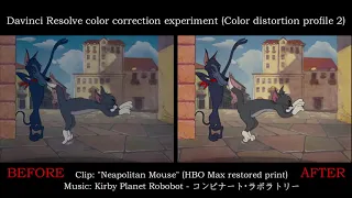 Tom and Jerry: Neapolitan Mouse (1954) Color Correction Test