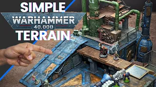 Awesome Warhammer 40K Terrain (build it yourself)