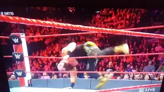 Raw After BackLash- (MITB Qualifying Match) Braun Strowman Runs Over Kevin Owens 3 Times. 05/07/18