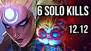 DIANA vs HEIMER (MID) | 6 solo kills, 1.6M mastery, 400+ games, 6/2/5 | EUW Grandmaster | 12.12