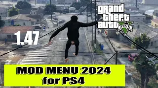 Wildemodz mod menu for GTA V version 1.47 for PS4 (Part 3)