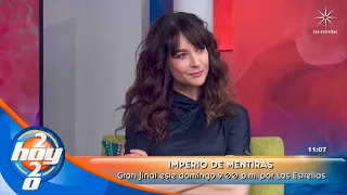 Susana González habla del reto que fue interpretar a 'Renata Cantú' en 'Imperio de Mentiras' | Hoy