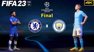 FIFA 23 - CHELSEA vs. MANCHESTER CITY - UEFA Champions League Final 2022/23 - PS5™ [ 4K ]