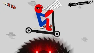 1 Hour Skibidi vs Stickman | Stickman Dismounting Funny Moments | Dude Stick