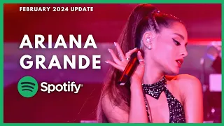 Top 50 Ariana Grande Most Streamed Songs On Spotify (February 2024 Update)