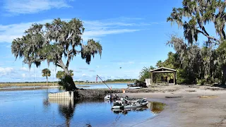 It took 26 days to kayak Florida's longest river-St Johns River (310 miles)