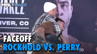 Luke Rockhold CHOKES Mike Perry in Hilarious Staredown | BKFC 41