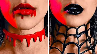 Awesome HALLOWEEN Ideas You Can DIY In No Time || Halloween Makeup and Costume Ideas