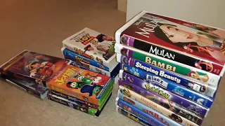 My Childhood VHS Collection