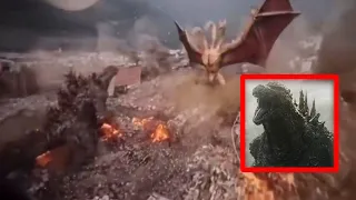 Godzilla vs King Ghidorah Full Fight  - Godzilla the Ride