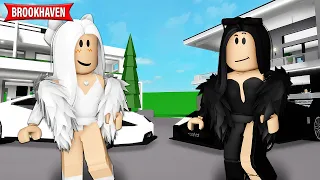 SÓ PODE USAR PRETO E BRANCO NO BROOKHAVEN - Roblox